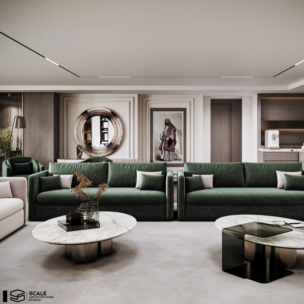 Men Majles with Dinning Room Design - Scale Architectures